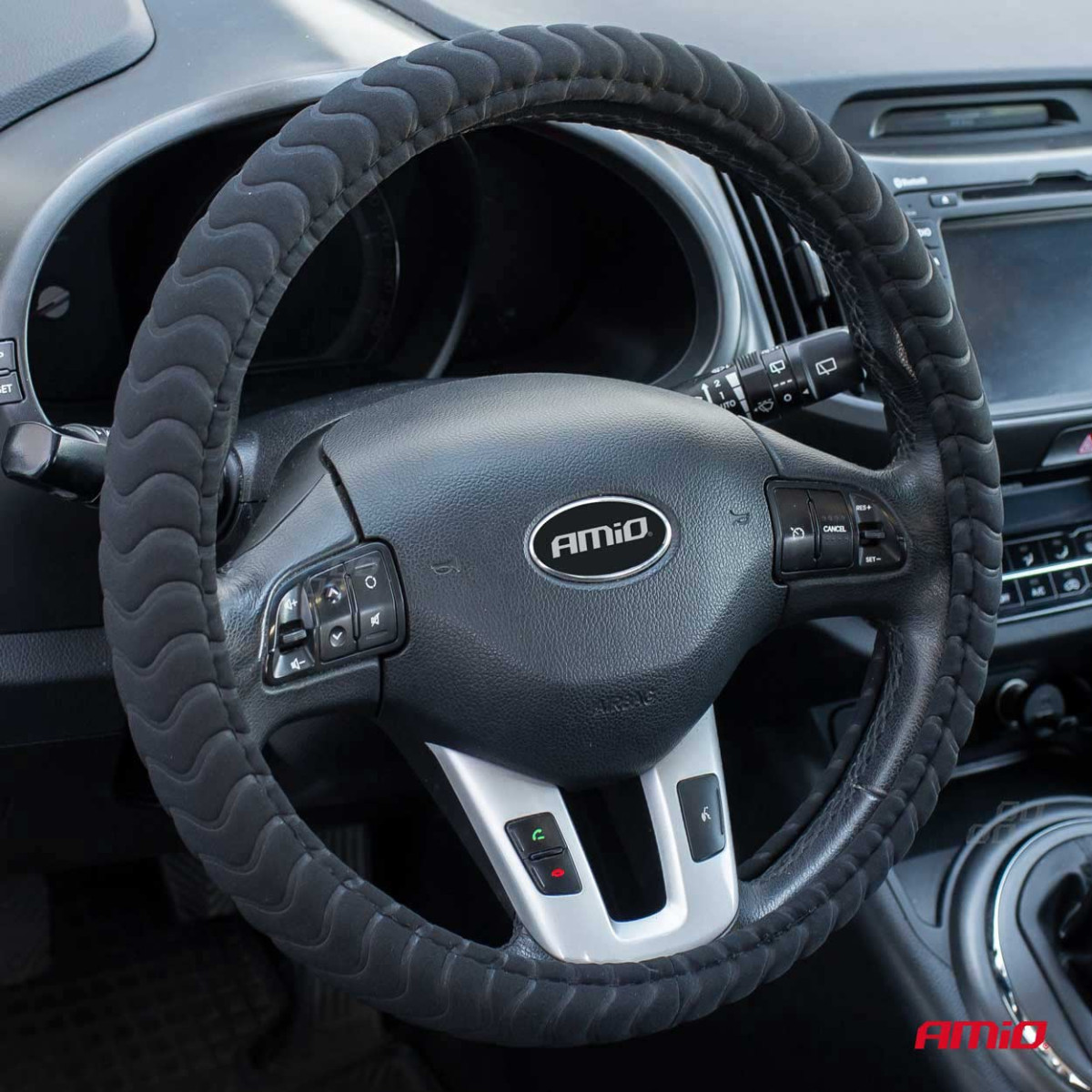 Automobilio vairo užvalkalas 37-39 cm, SWC-32-M