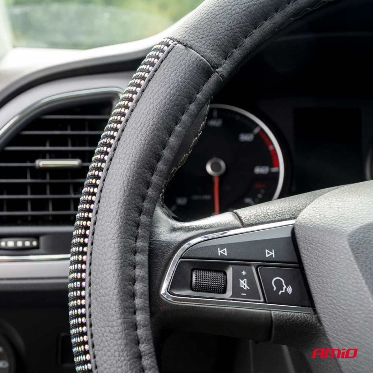 Automobilio vairo užvalkalas 37-39 cm, SWC-44-M