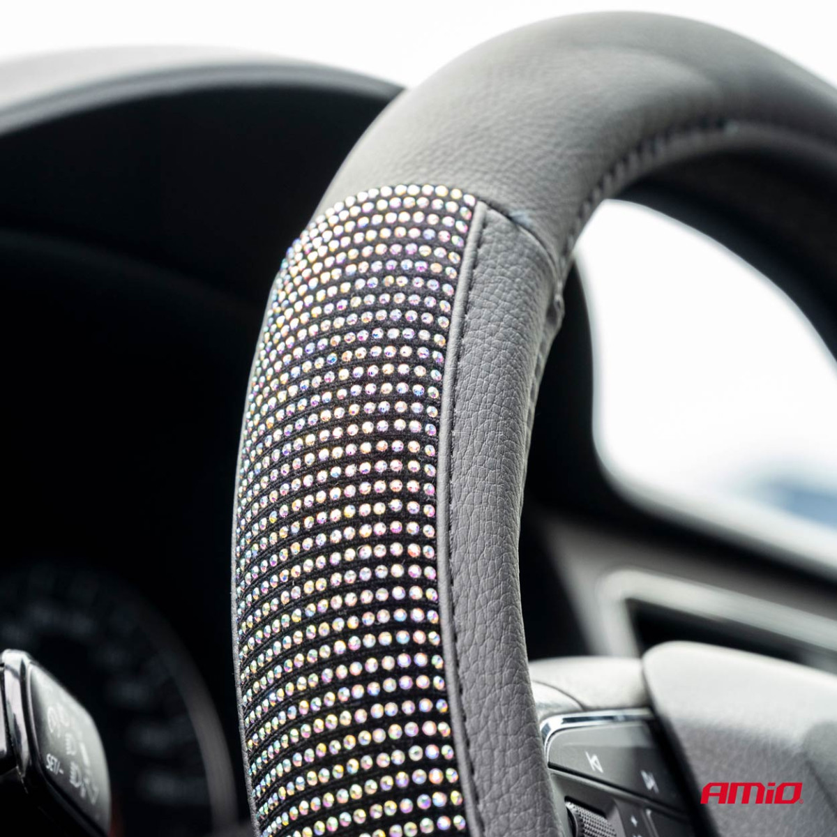 Automobilio vairo užvalkalas 37-39 cm, SWC-44-M