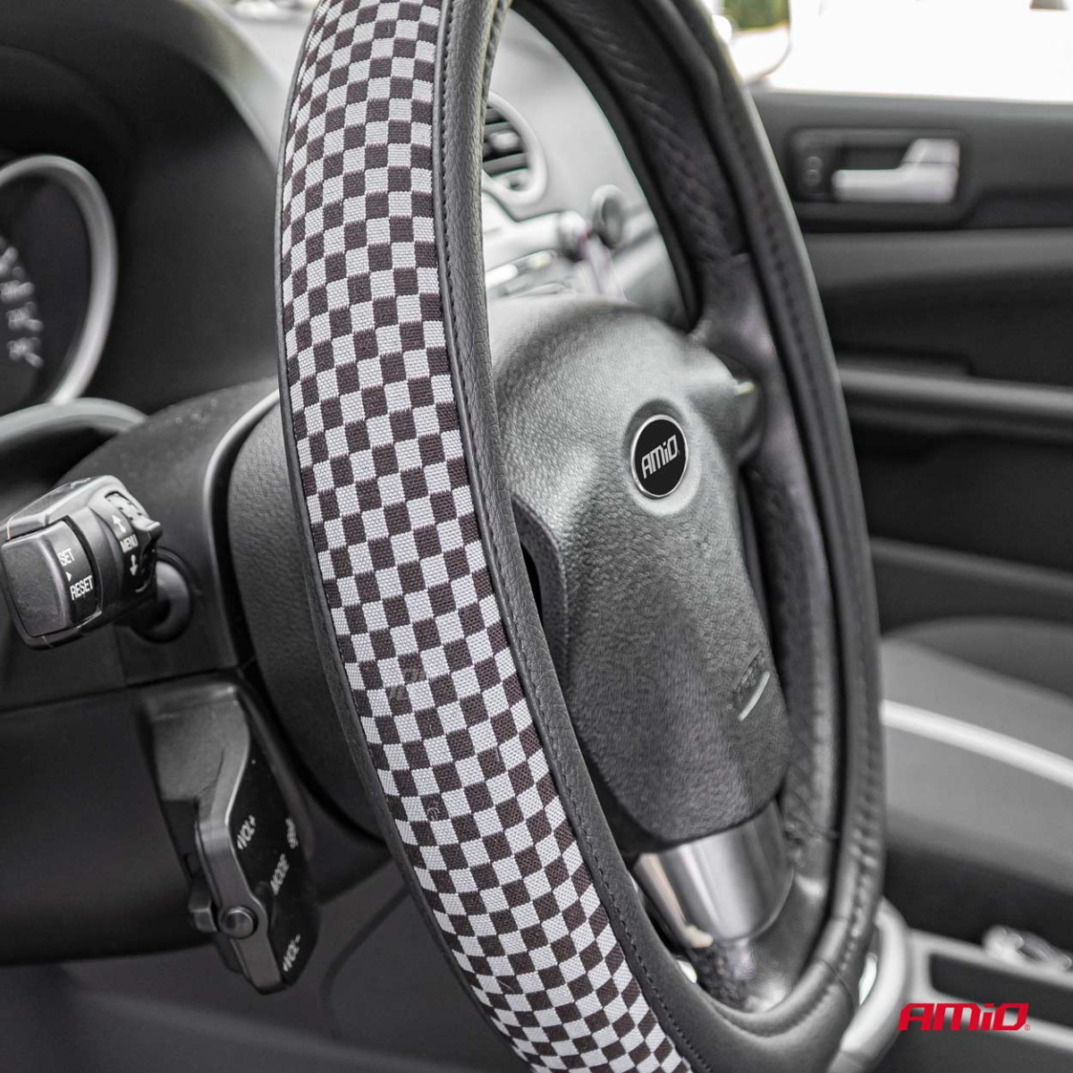 Automobilio vairo užvalkalas 37-39cm, SWC-60-M