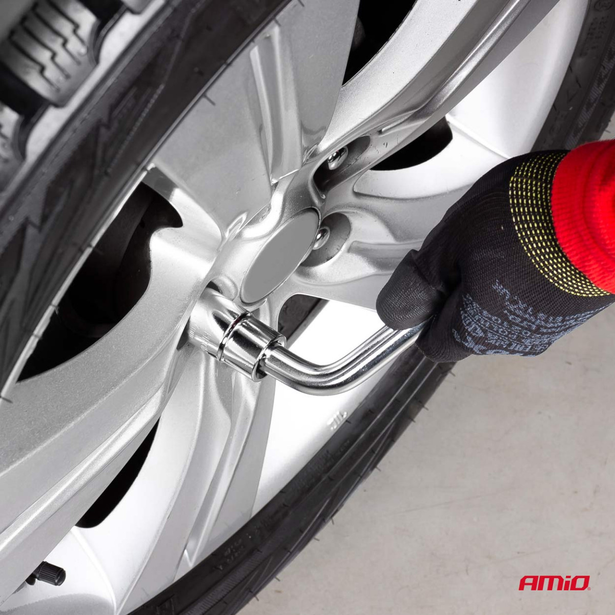 Teleskopinis ratų veržliaraktis 17/19 mm TWW AMIO-01037