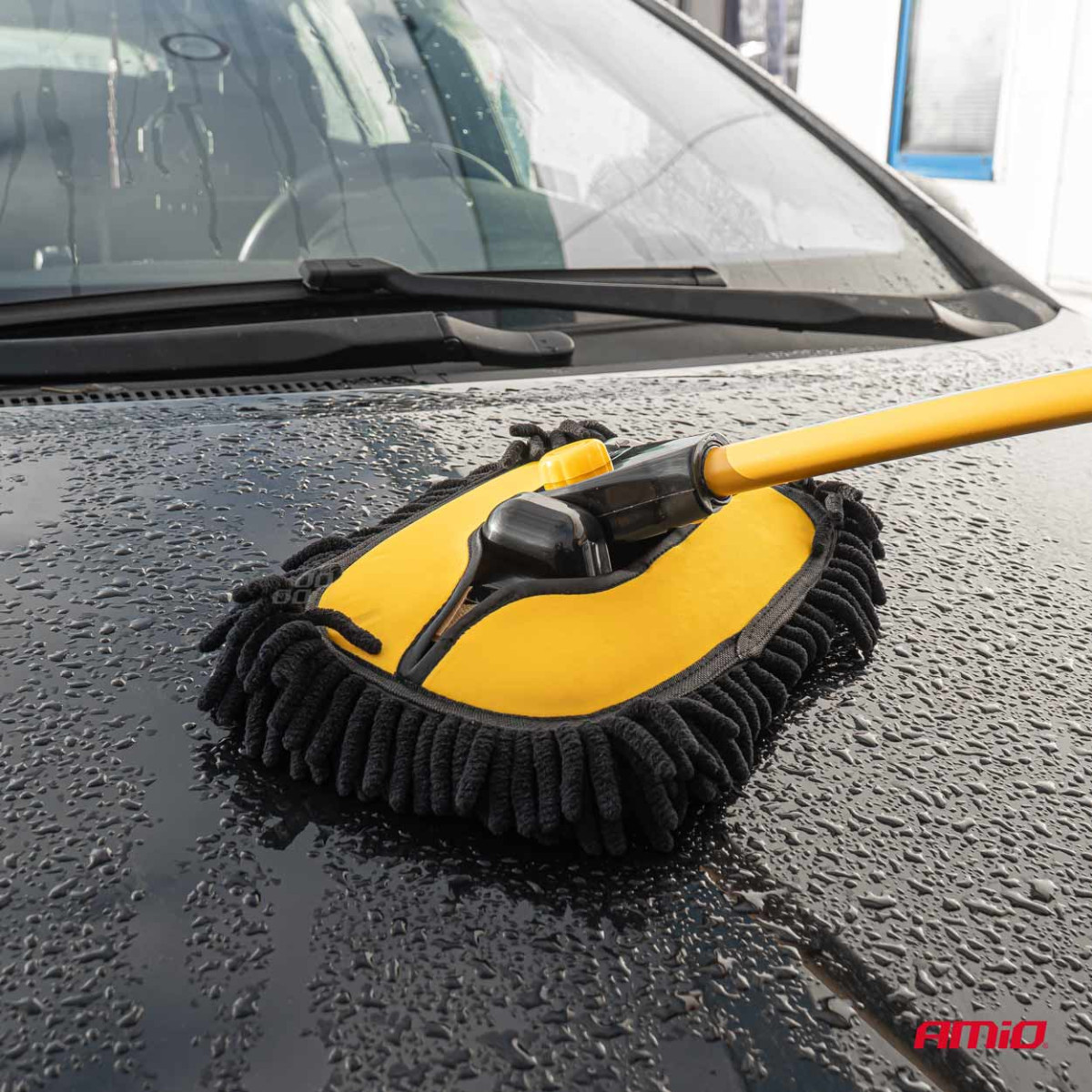 Teleskopinis automobilio plovimo šepetys