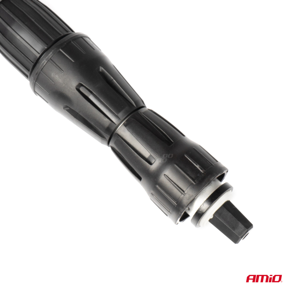 Teleskopinis šepetys su vandens jungtimi 141-240cm AMIO-03956