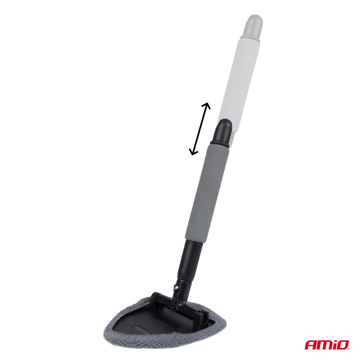 Teleskopinis trikampis mikropluošto langų plovimo šepetys