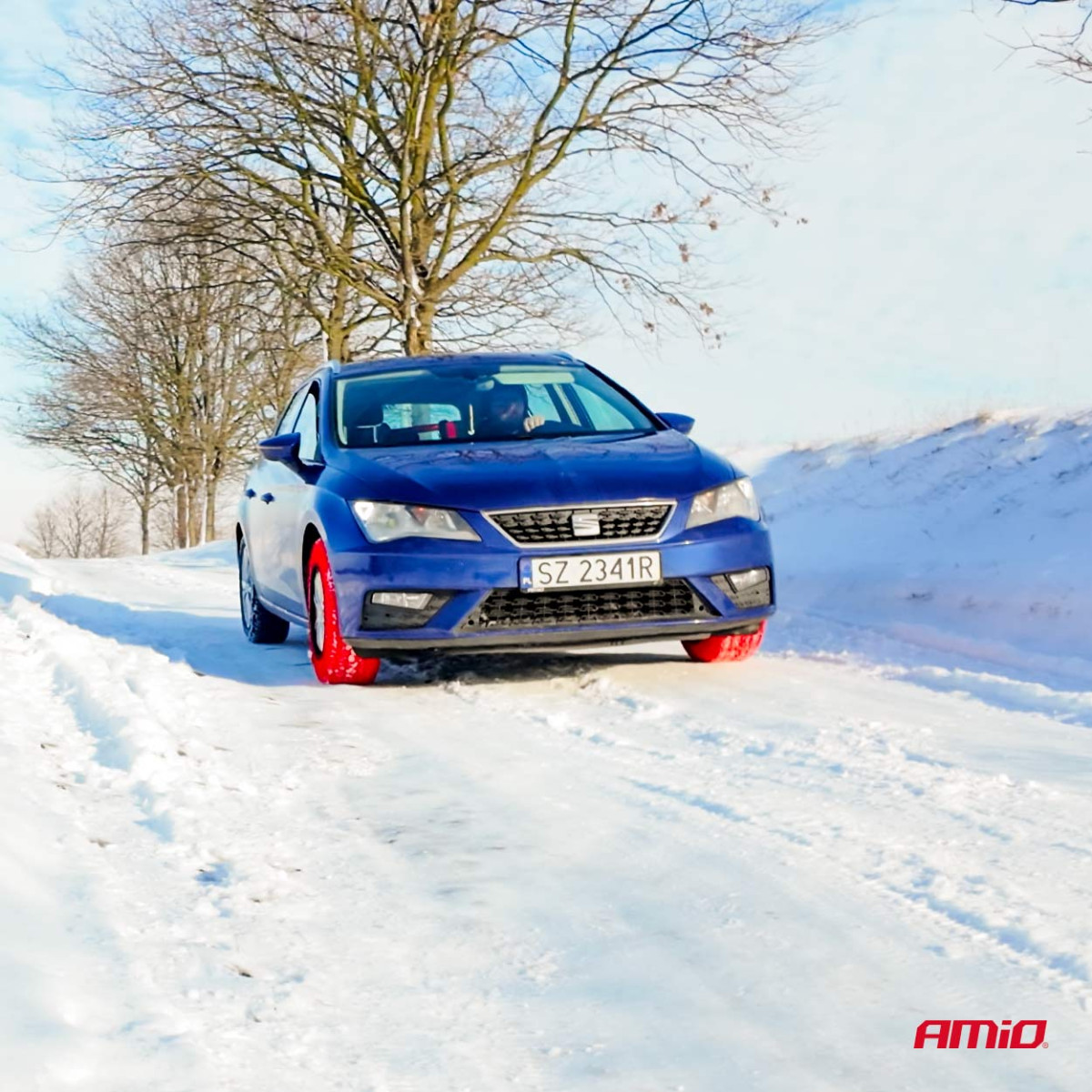 Tekstilinės sniego grandinės, L, 2 vnt.