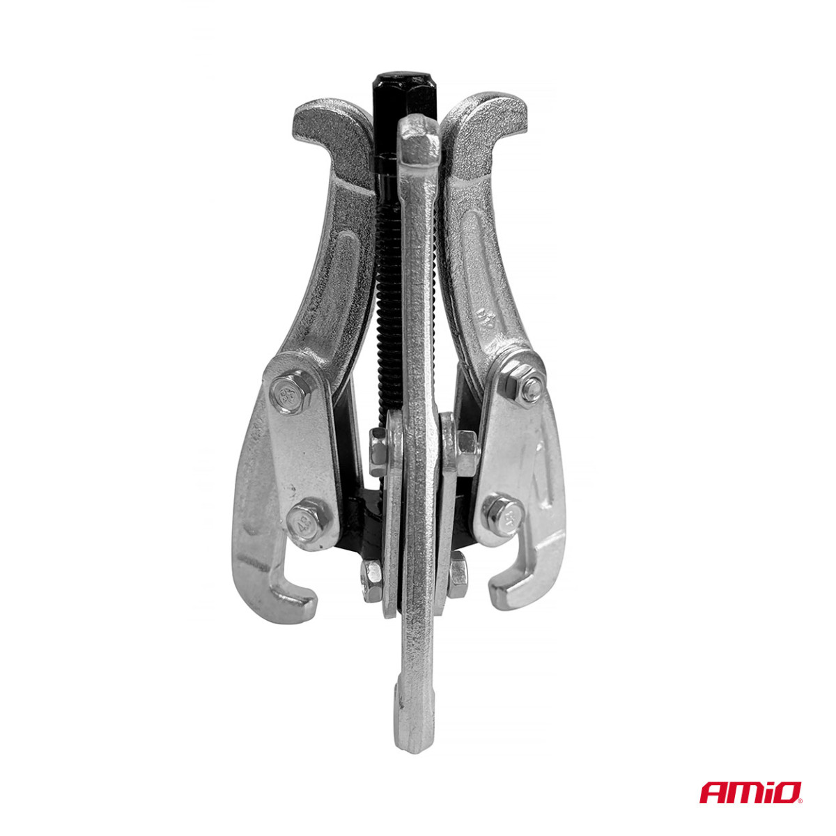 Trijų rankų guolių, skriemulių, smagračių ir dantračių ištraukimo įrankių komplektas AMIO-04755