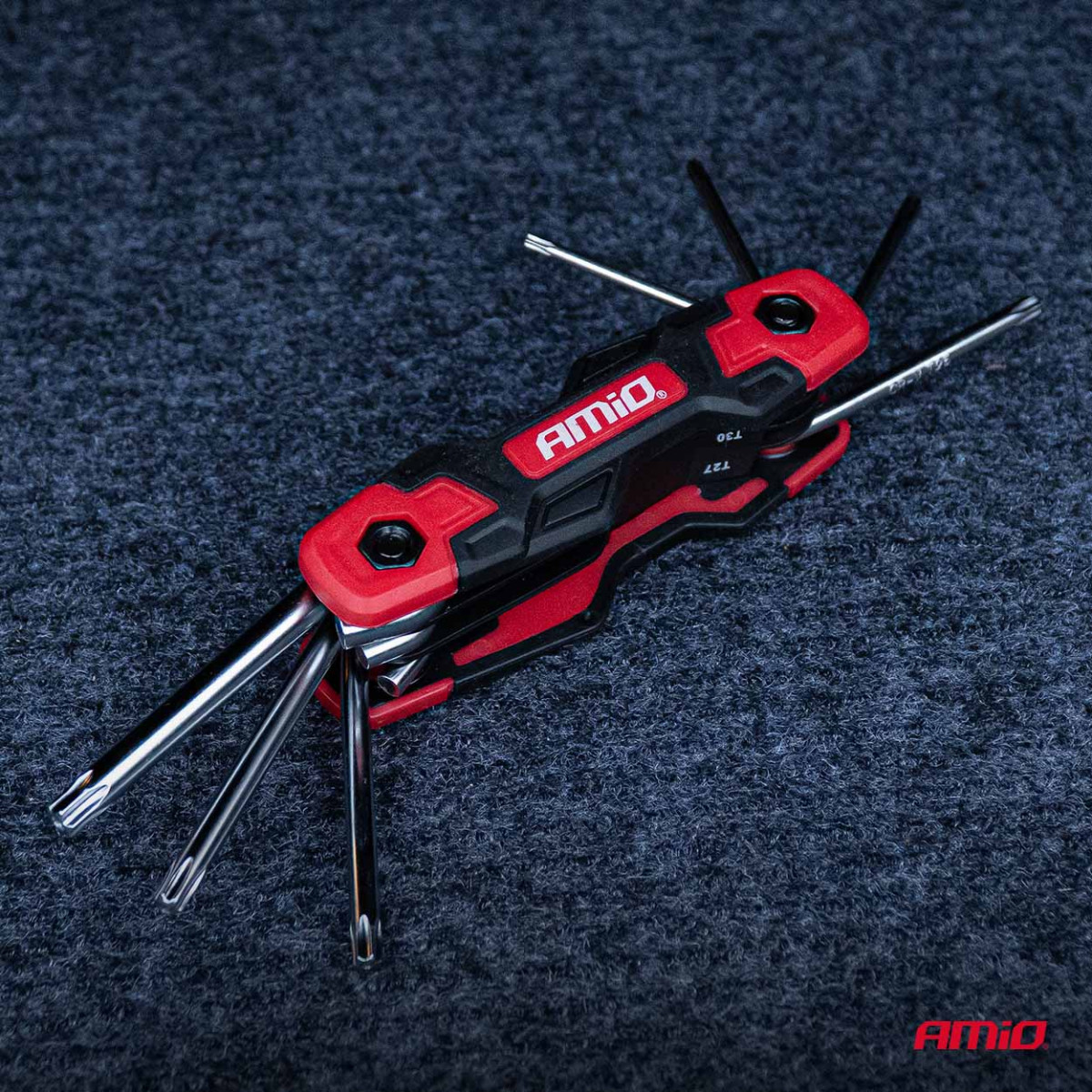 Sulankstomi TORX raktai, 8 vnt., CR-V AMIO-04789