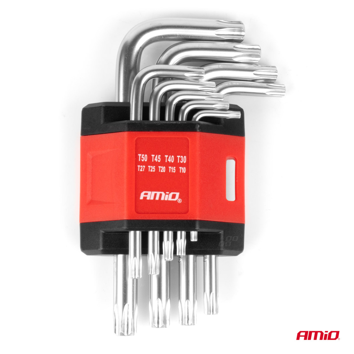 Trumpieji TORX raktai, 9 vnt., CR-V AMIO-01040