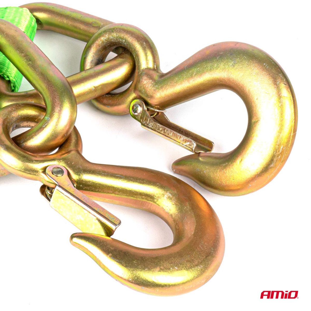 Vilkimo diržas 9000kg 60mm 5m kablys + kablys AMIO-02015