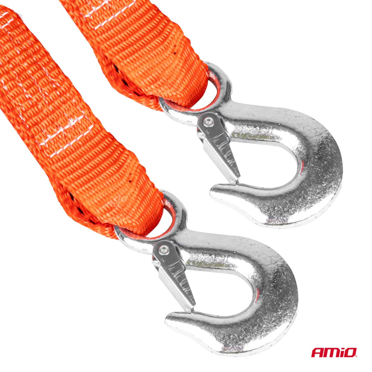 Lanksti vilktis 3000 kg 35 mm 5,0m kablys+kablys AMIO-02011