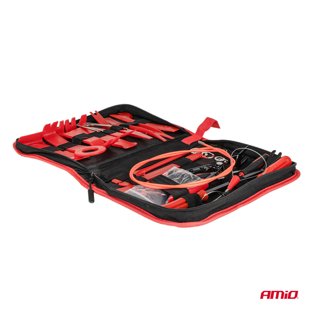 Didelis saloninių apdailos ir klipsų nuėmimo įrankių rinkinys, 40 vnt., AMIO-04747