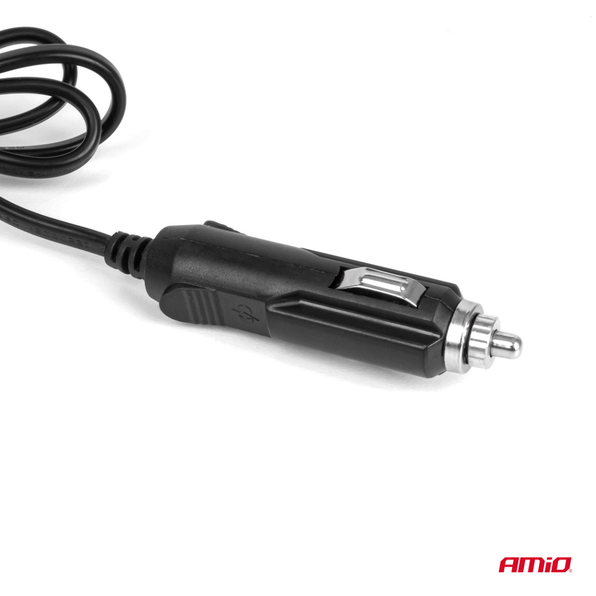 Trijų lizdų cigarečių uždegiklio prailgintojas 12/24V 120W 80 cm AMIO-04359