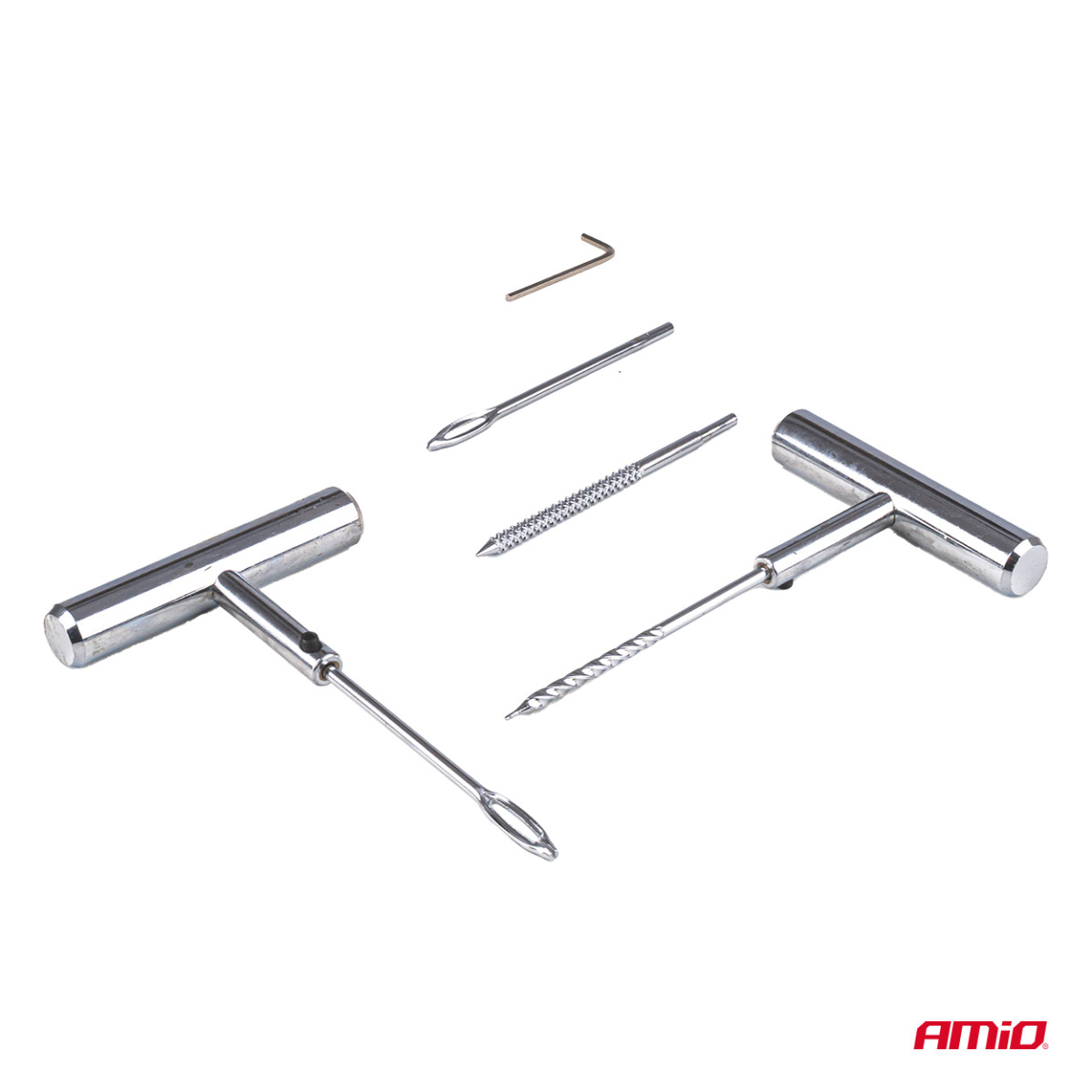 Padangų taisymo rinkinys – 25 vnt., AMIO-04692