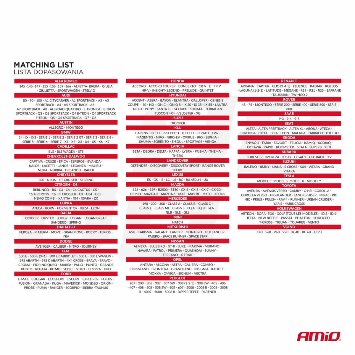 Universalūs sėdynių užvalkalai SC-05 - juoda / raudona