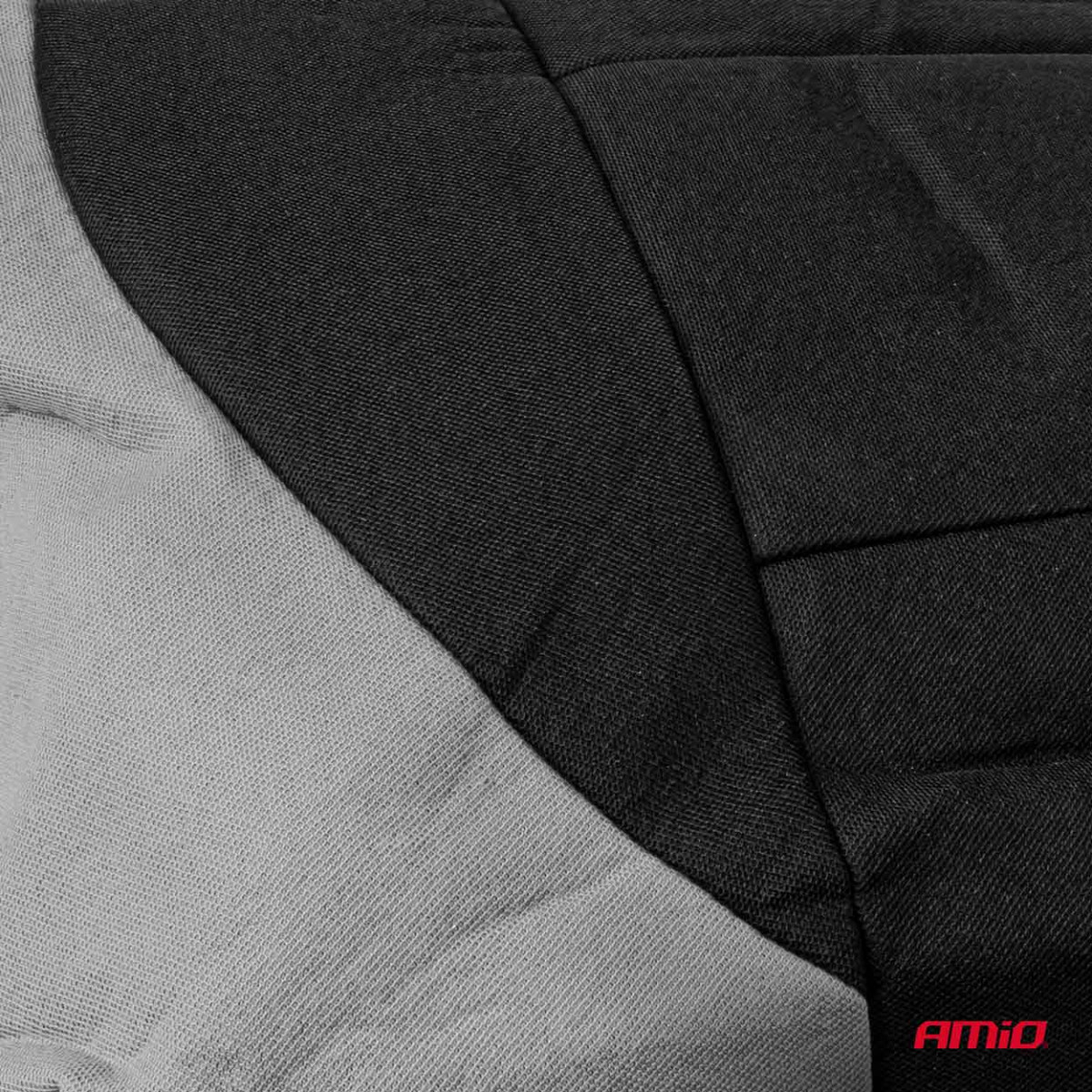 Universalūs sėdynių užvalkalai SC-09 - juoda / pilka