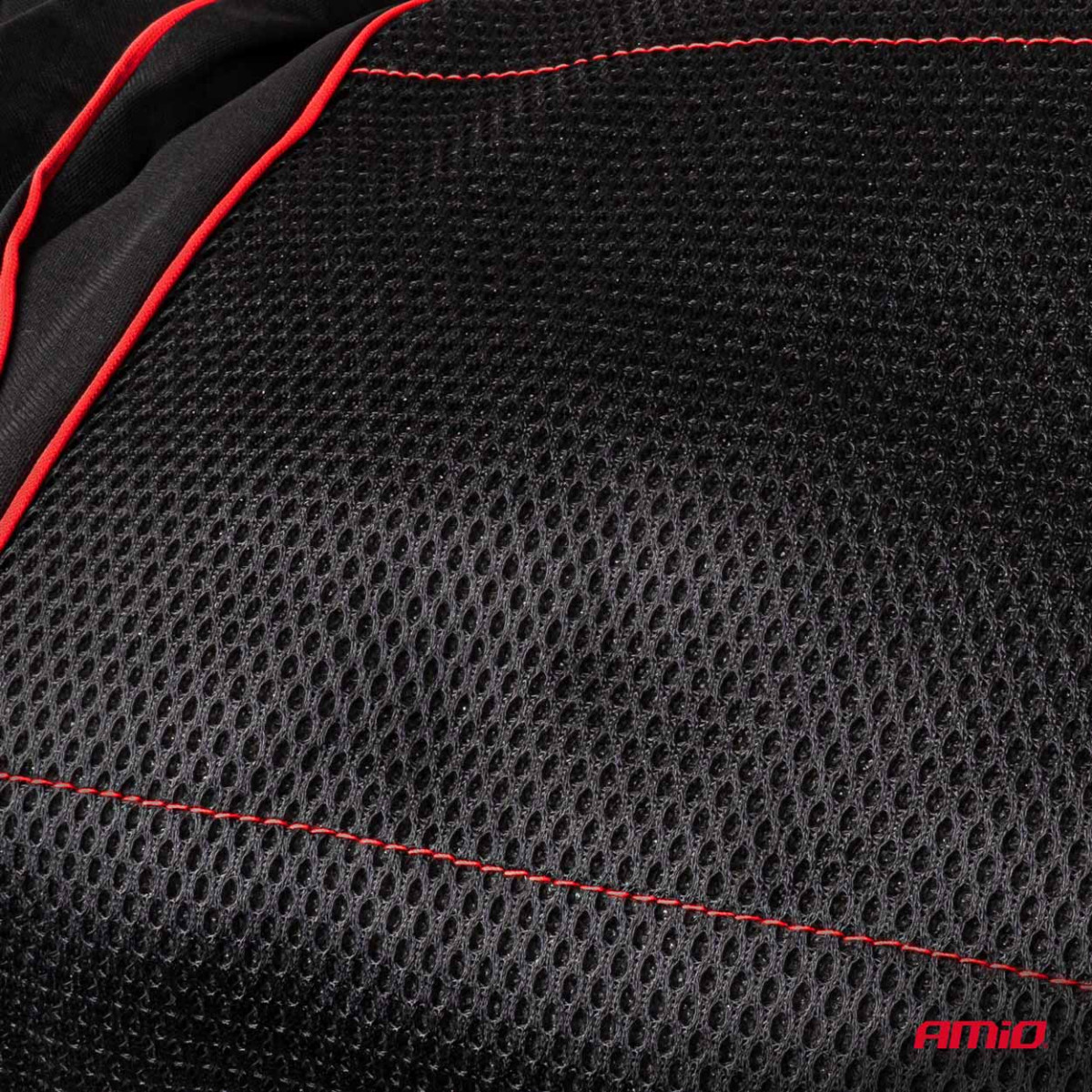 Universalūs sėdynių užvalkalai SC-17 - juoda / raudona