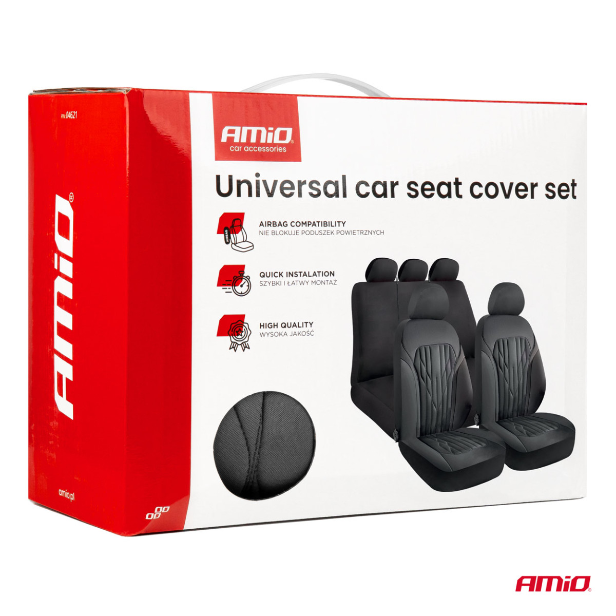 Universalūs sėdynių užvalkalai SC-21 - juoda