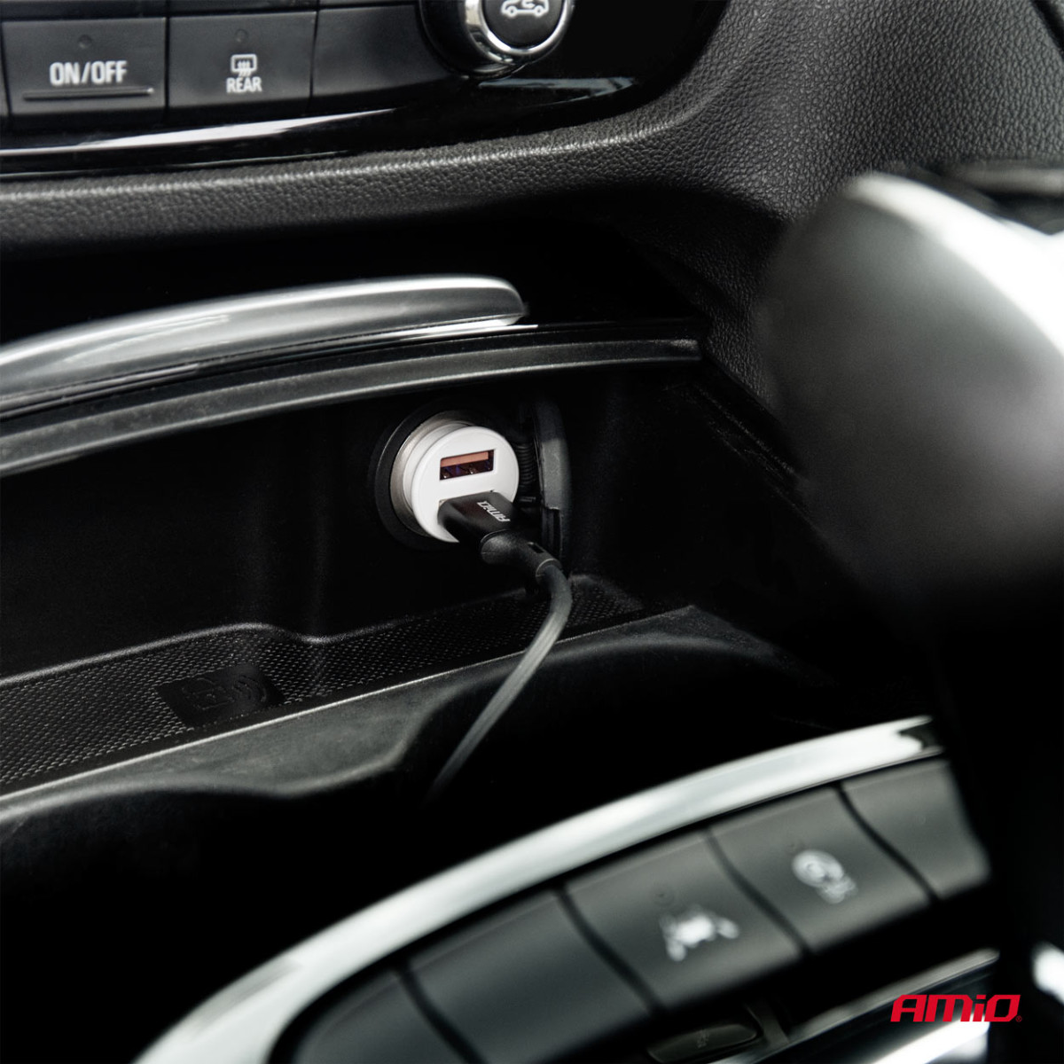 USB-C – USB-C kabelis 60W 100 cm FullLINK AMIO-03902