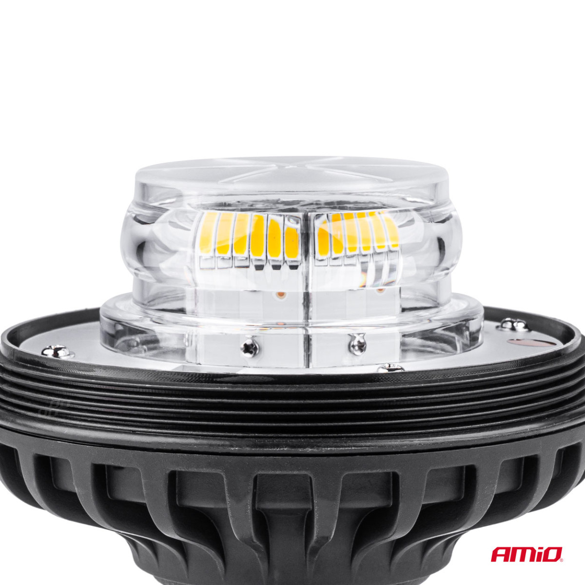LED įspėjamoji lempa 36 LED R65 R10 12V 24V W03sb AMIO-02294