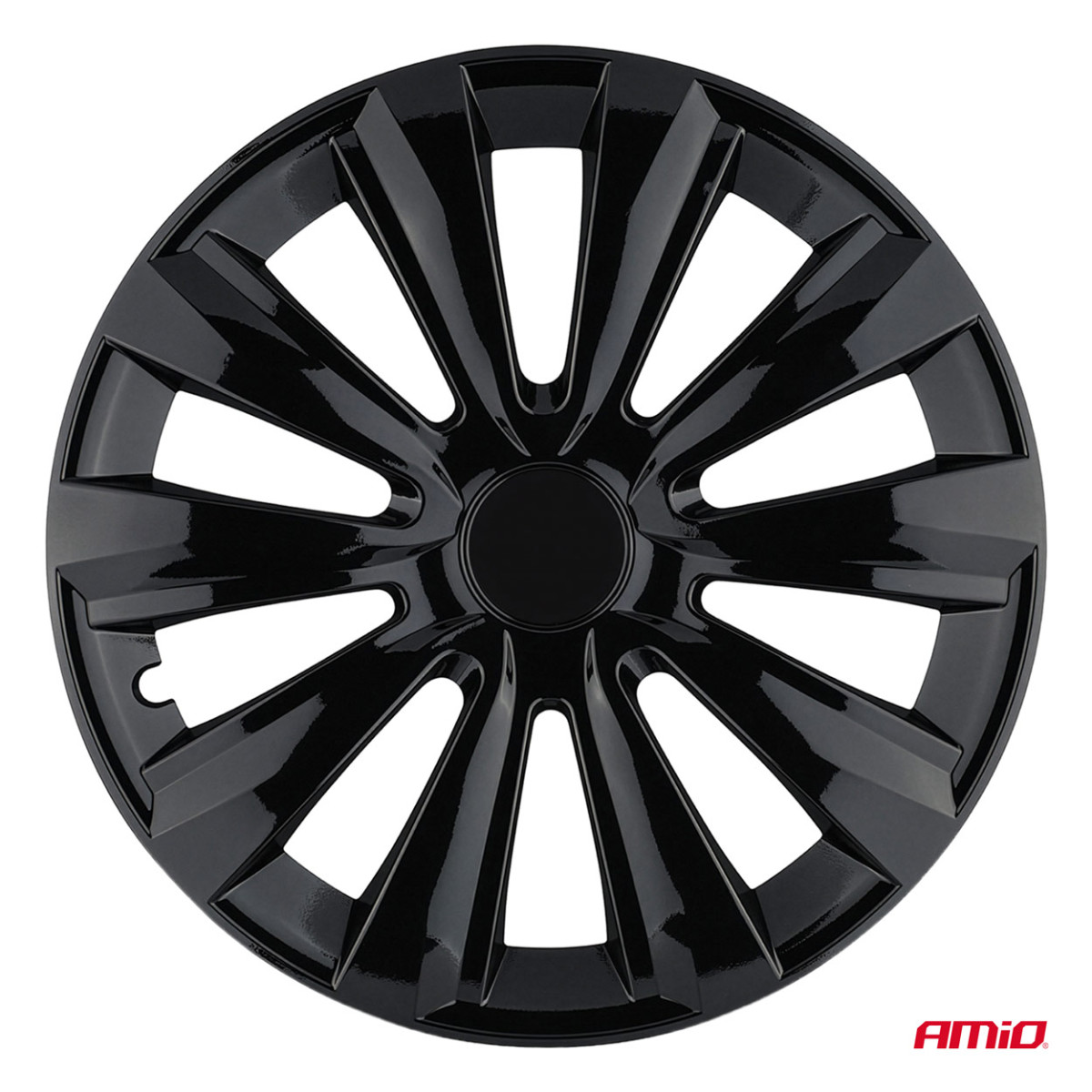 Ratų gaubtai 4 vnt. DELTA BLACK 16"