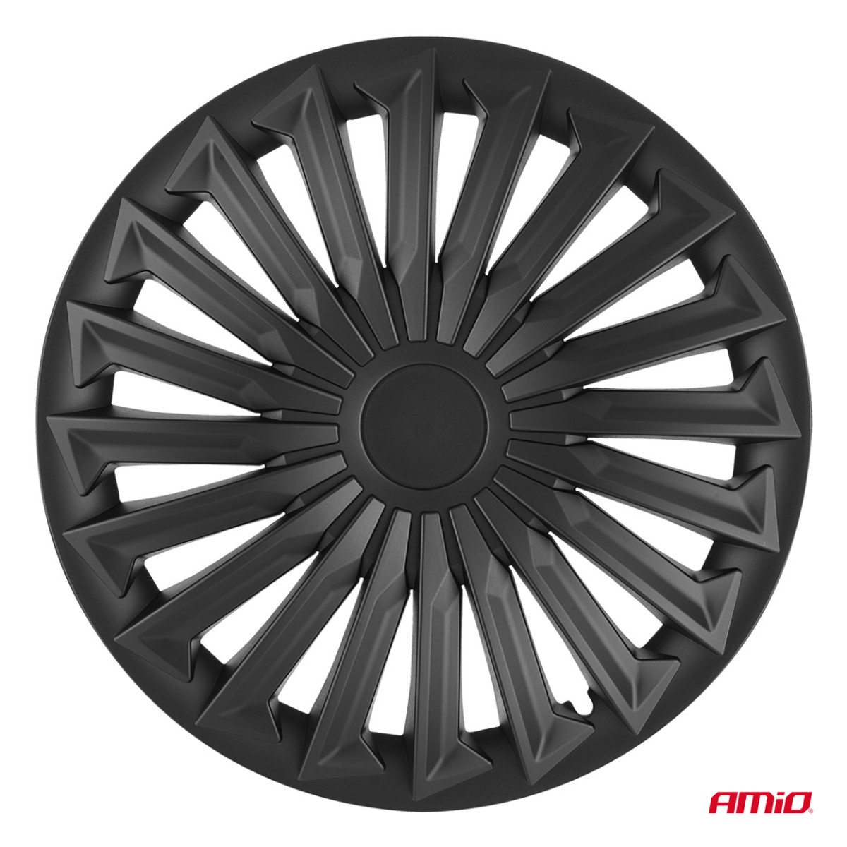 Ratų gaubtai 4 vnt. JOY BLACK MAT 16"