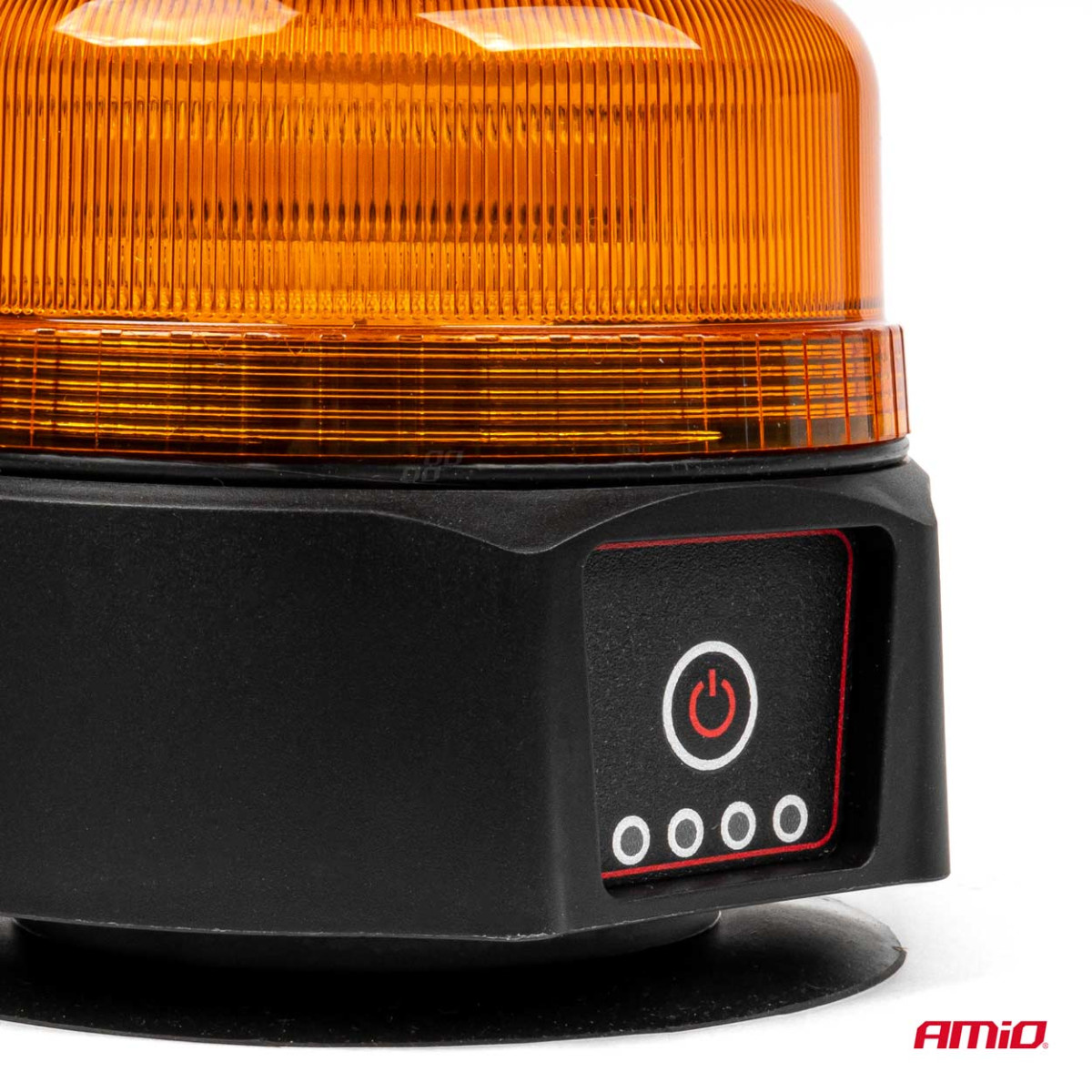 Belaidė LED įspėjamoji lempa R65 R10 12V 24V AMIO-03931