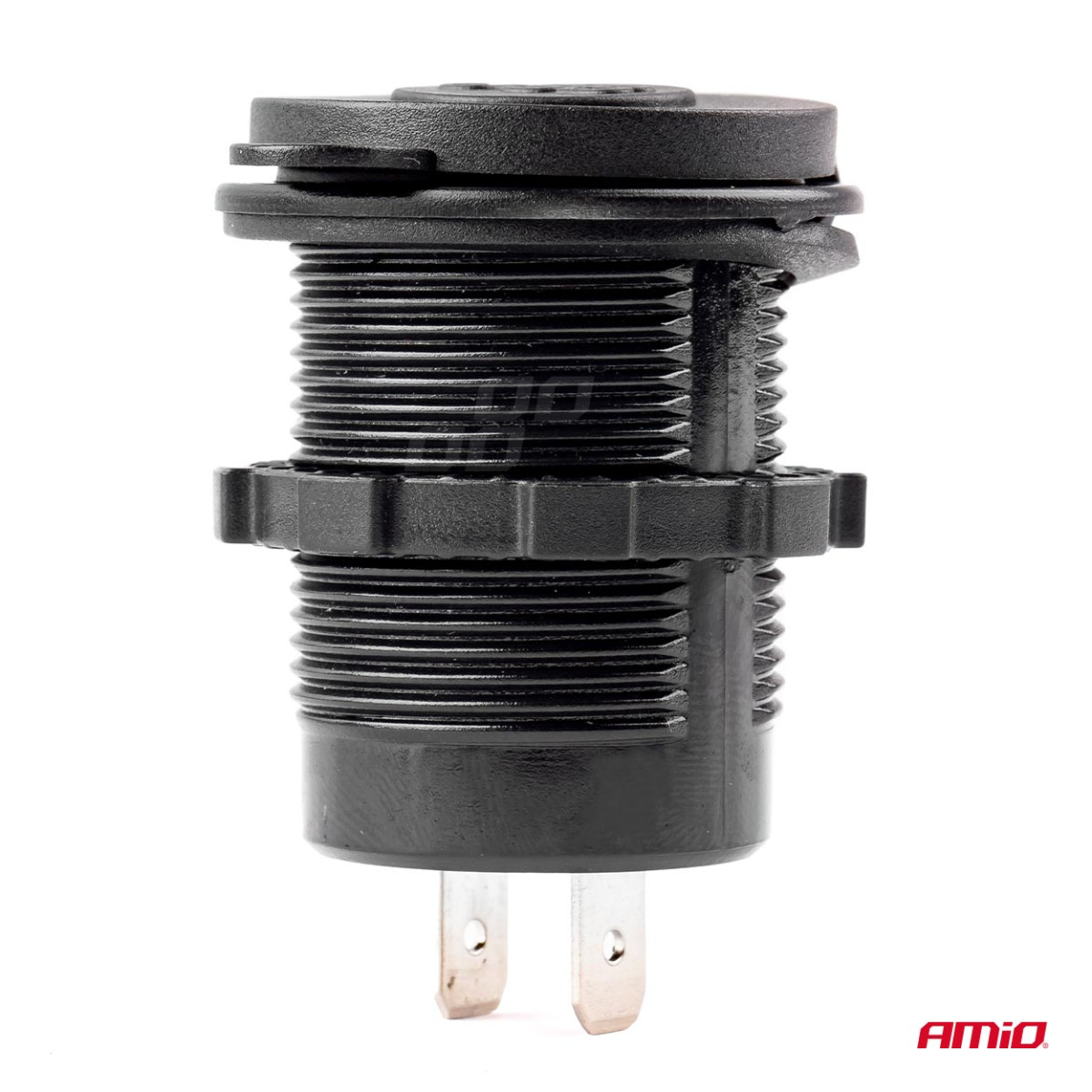 Vandeniui atsparus telefono įkroviklis 2xUSB 12/24V MOD-05