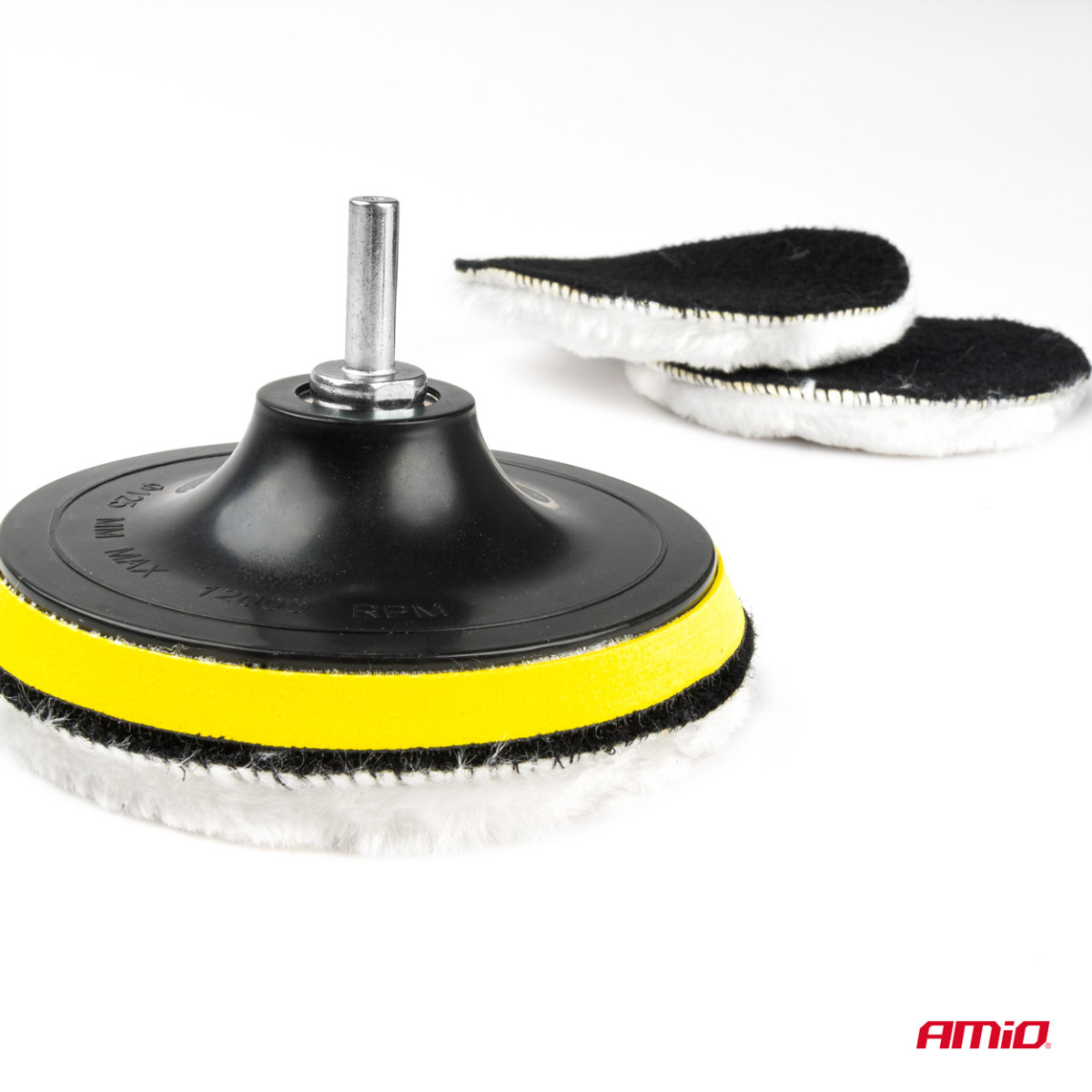 Vilnoniai poliravimo diskai, 5 vnt.