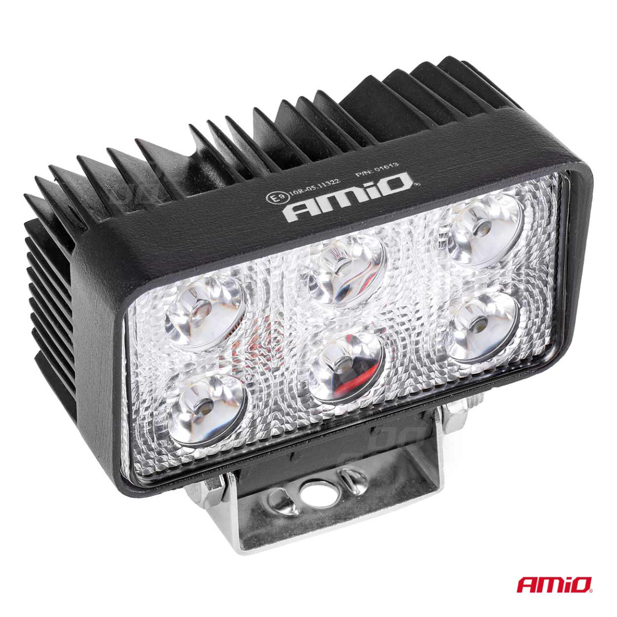 LED Darbinė lempa AWL02, 6 LED FLAT 9-60V