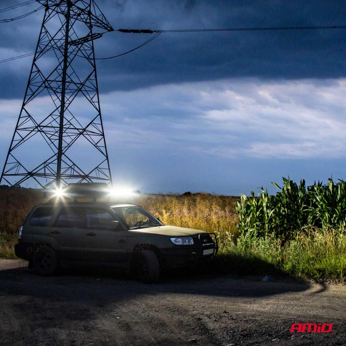 LED Panelinis žibintas, AWL31 220LED 800x74 mm 660W COMBO 9–36V