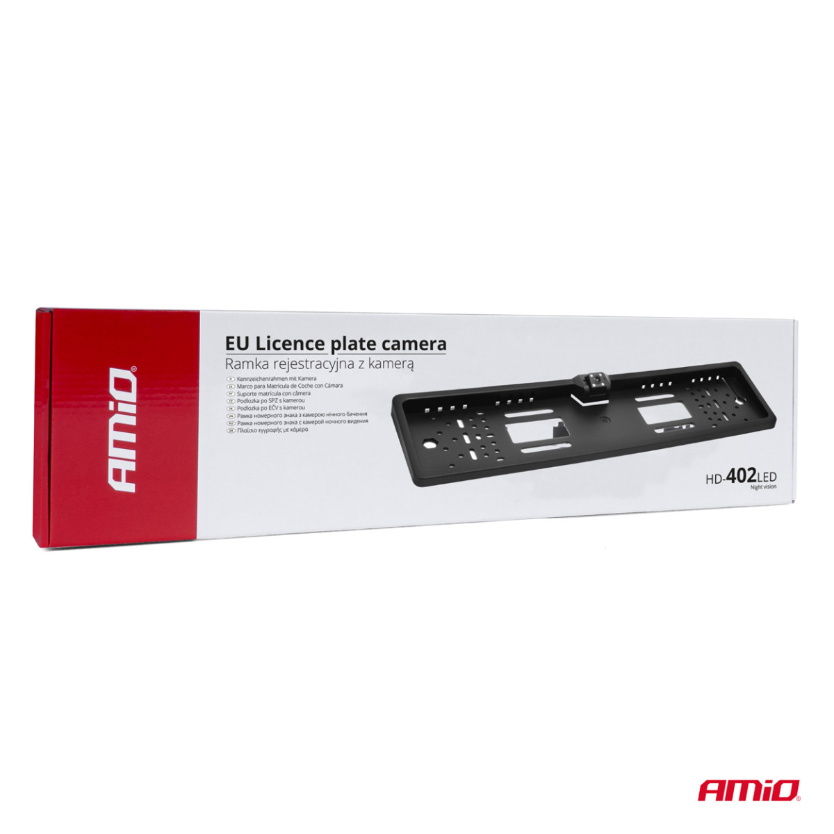 Galinio vaizdo kamera XD-402 „Night Vision“ su numerio rėmeliu, 545x140 mm AMIO-01016