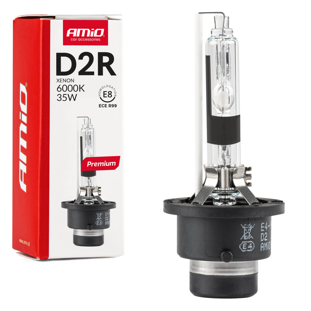 Ksenono lemputė D2R 6000K PREMIUM AMIO-01971