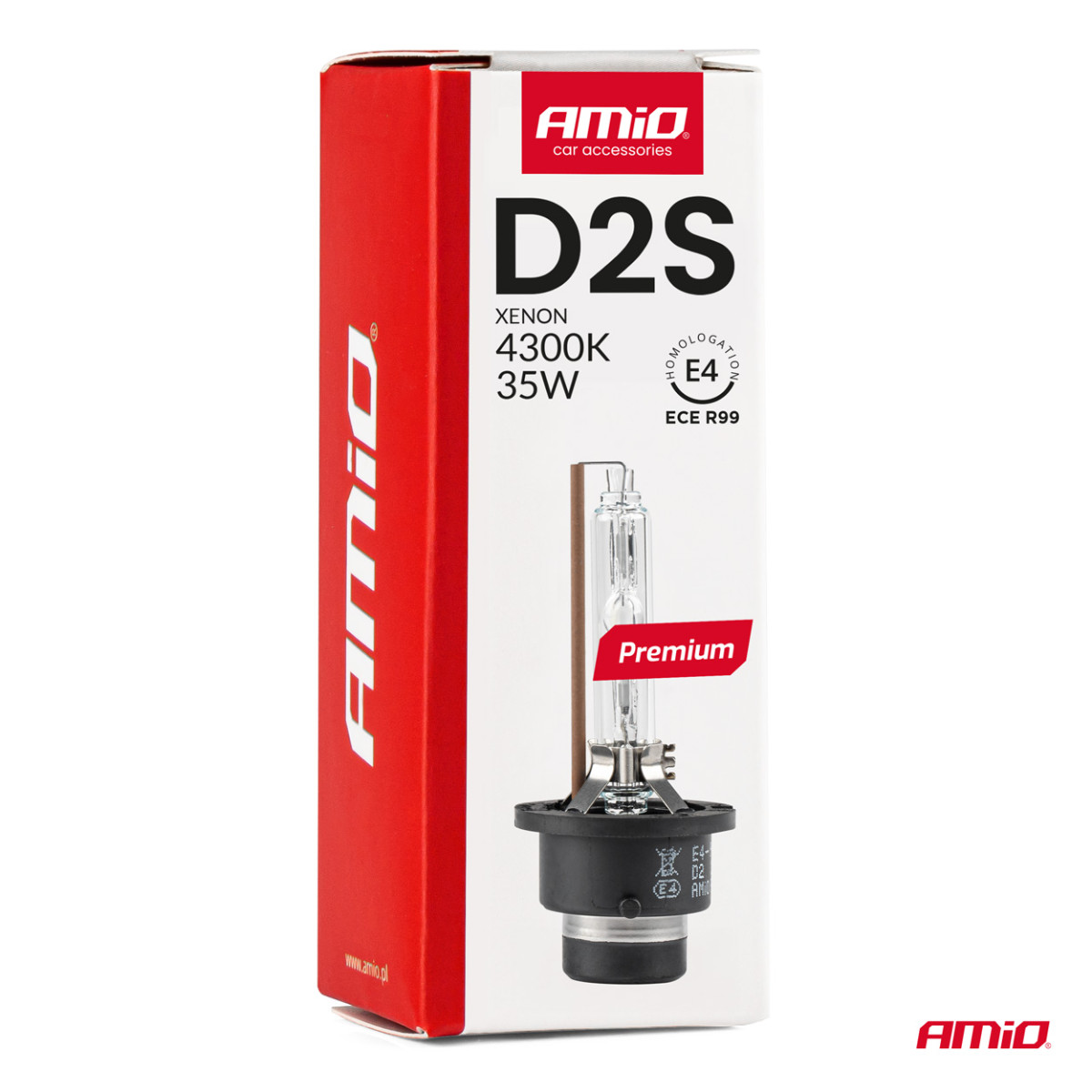 Ksenono lemputė D2S 4300K PREMIUM AMIO-01975