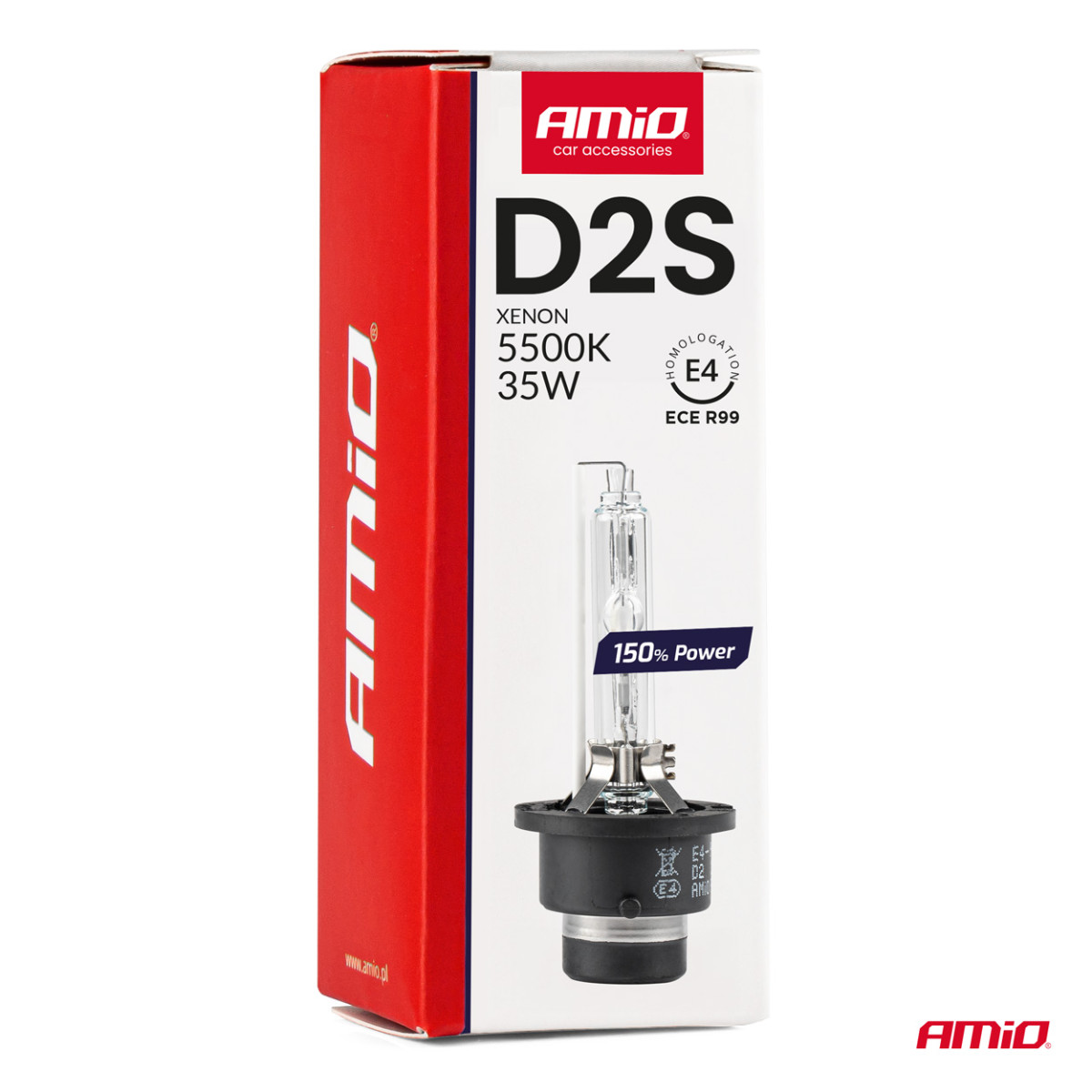 Ksenono lemputė D2S 5500K 150% POWER AMIO-01973