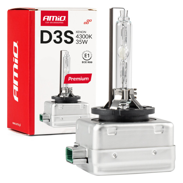 Ksenono lemputė D3S 4300K PREMIUM AMIO-01978