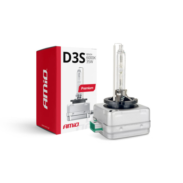 Ksenono lemputė D3S 6000K PREMIUM AMIO-01979