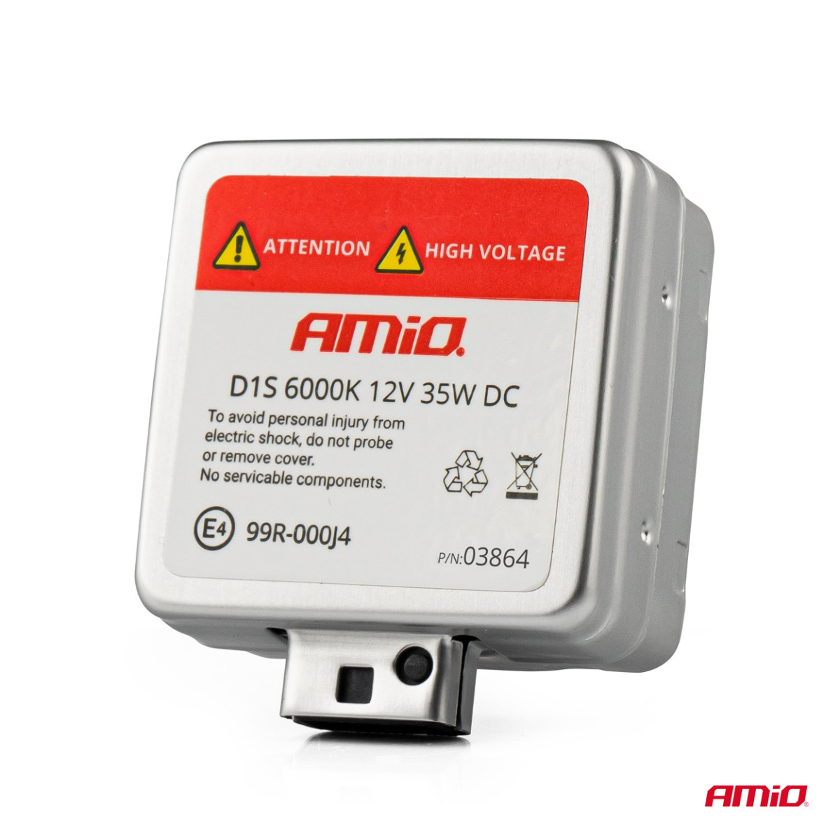 Ksenono lemputė D1S 35W 6000K AMiO BASIC blister AMIO-03864