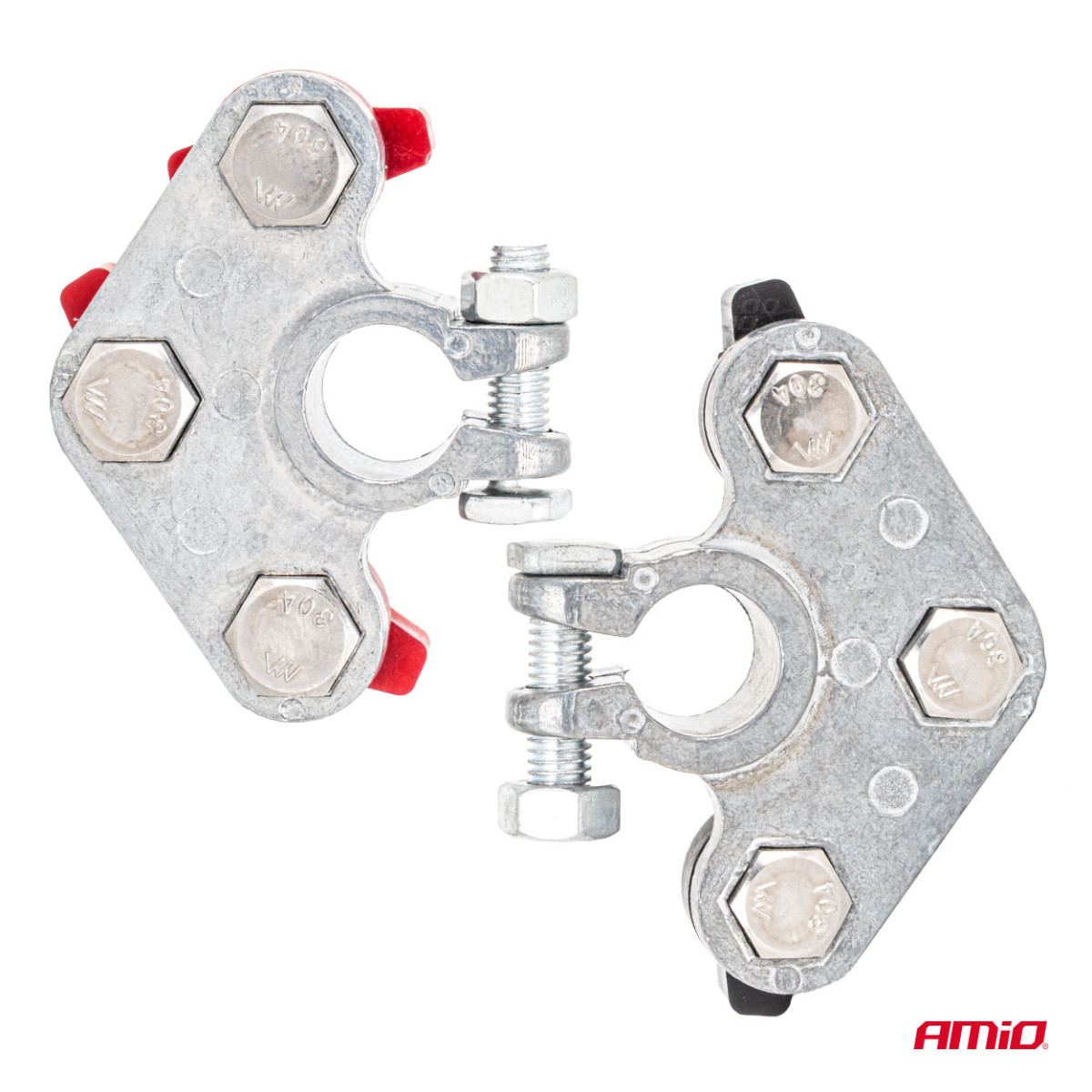 Akumuliatoriaus gnybtai 800 A, cinkuoti, 2 vnt. AMiO-04391