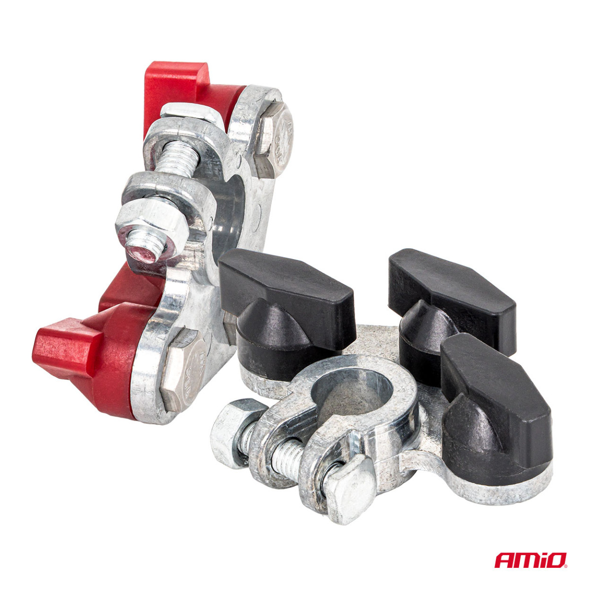 Akumuliatoriaus gnybtai 800 A, cinkuoti, 2 vnt. AMiO-04391