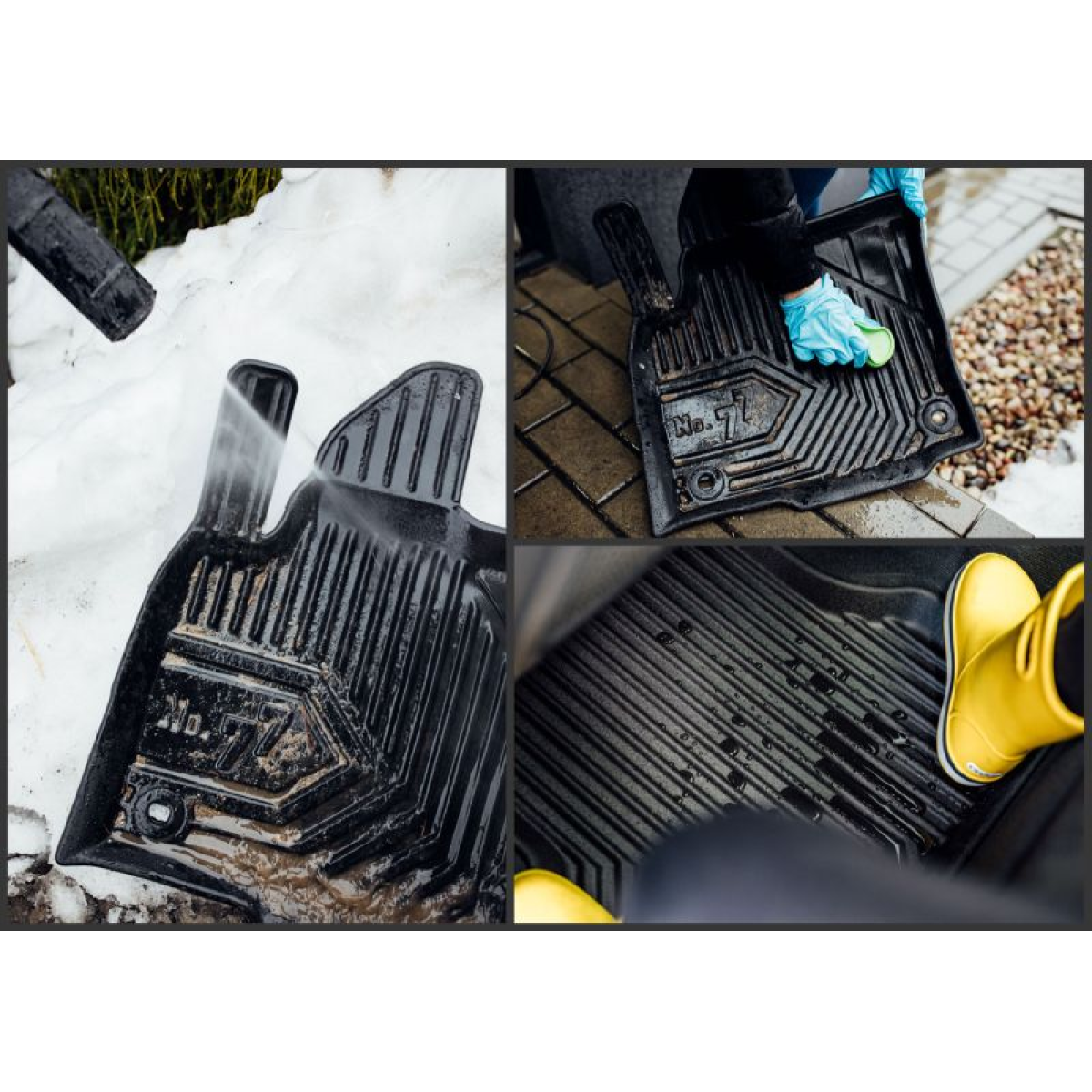 Guminiai kilimėliai No.77 Mercedes Vaneo W414 2002-2015m.