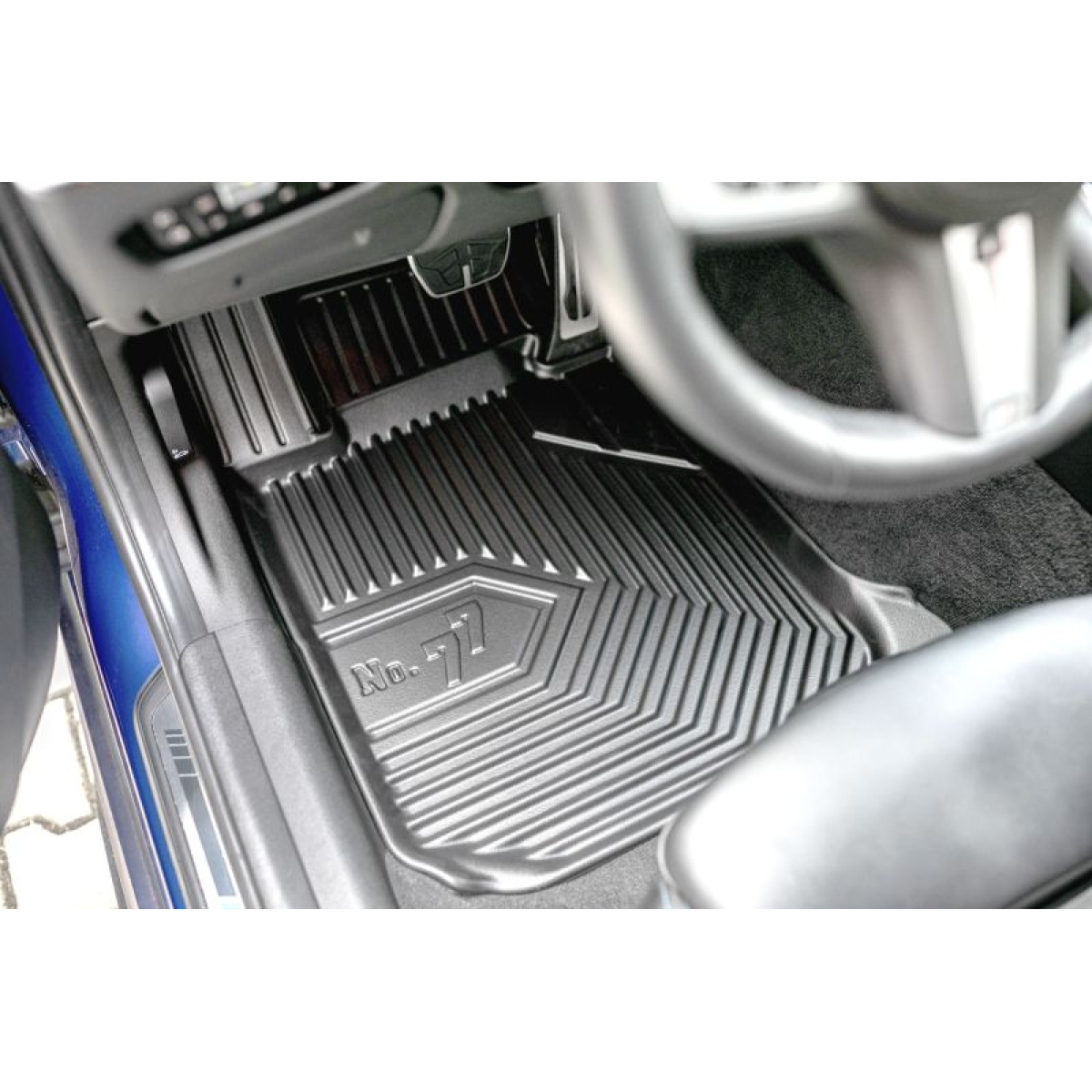 Guminiai kilimėliai No.77 Honda Civic VIII 2005-2011m. (Hatchback)