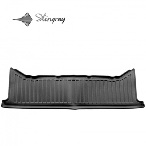 Guminiai 3D kilimėliai IVECO Daily VI double cab nuo 2014m. 1 pc. (2nd row) / juoda / 503501204 / paaukštintais kraštais