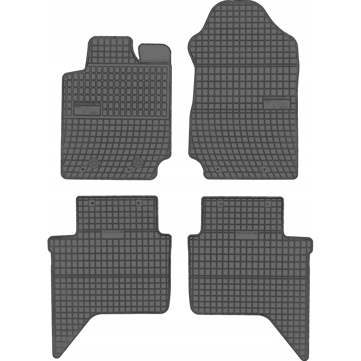 Guminiai kilimėliai Frogum Ford Ranger nuo 2015m.