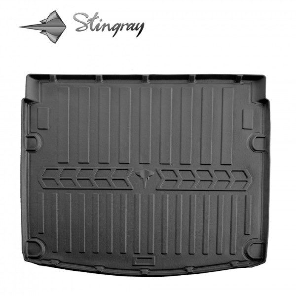Guminis bagažinės 3D kilimėlis AUDI A4 B8 2007-2015m. (sedanas) / 6030011 / paaukštintais kraštais