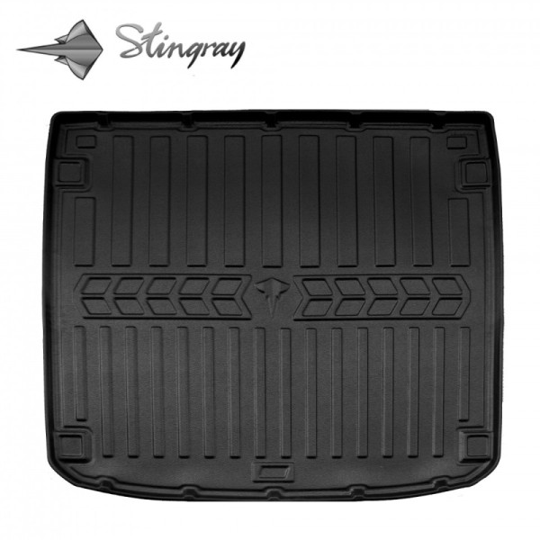 Guminis bagažinės 3D kilimėlis AUDI A4 B9 nuo 2015m. (universalas) / 6030151 / paaukštintais kraštais