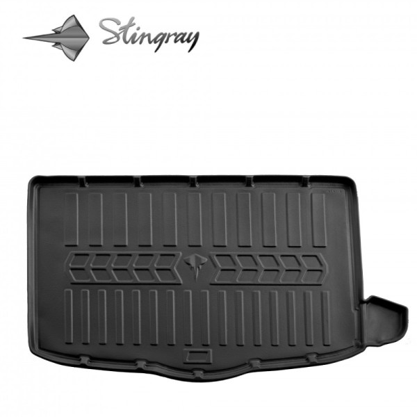 Guminis bagažinės 3D kilimėlis NISSAN QASHQAI J11 2014-2021m. (lower trunk) / 6014241 / paaukštintais kraštais