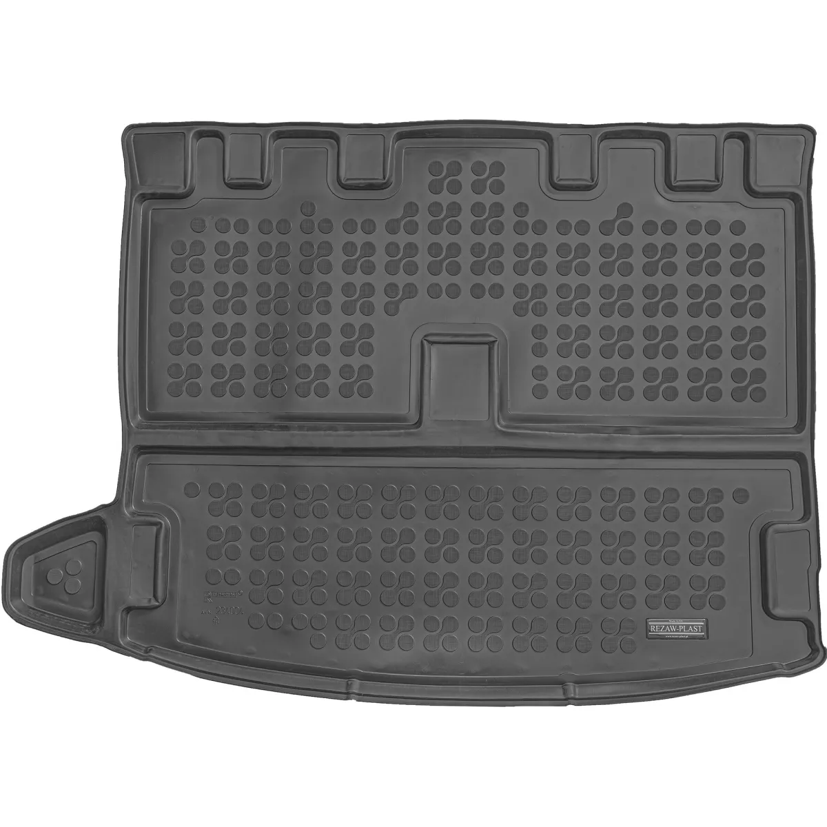Guminis bagažinės kilimėlis Dacia Jogger nuo 2021m. (vieno lygio bagažinė, 7 vietų / with the third row of seats folded) Guminis bagažinės kilimėlis Dacia Jogger nuo 2021m. (vieno lygio bagažinė, 7 vietų / with the third row of seats folded)