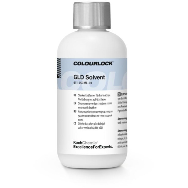 KOCH CHEMIE COLOURLOCK GLD-Solvent, tirpiklis odos priežiūrai, 250 ml KOCH CHEMIE COLOURLOCK GLD-Solvent, tirpiklis odos priežiūrai, 250 ml