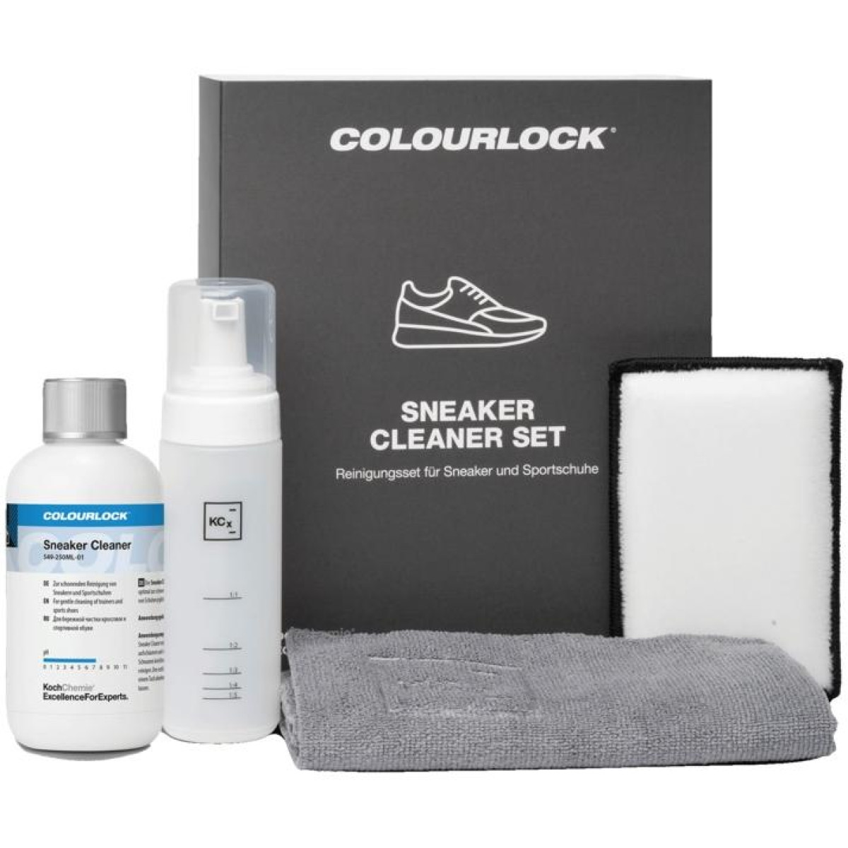 KOCH CHEMIE COLOURLOCK Sneaker Cleaner Set, sportbačių valymo rinkinys