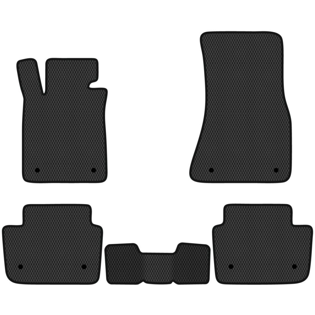 Polimeriniai EVA kilimėliai BMW 5 G30 Sedanas nuo 2016m.